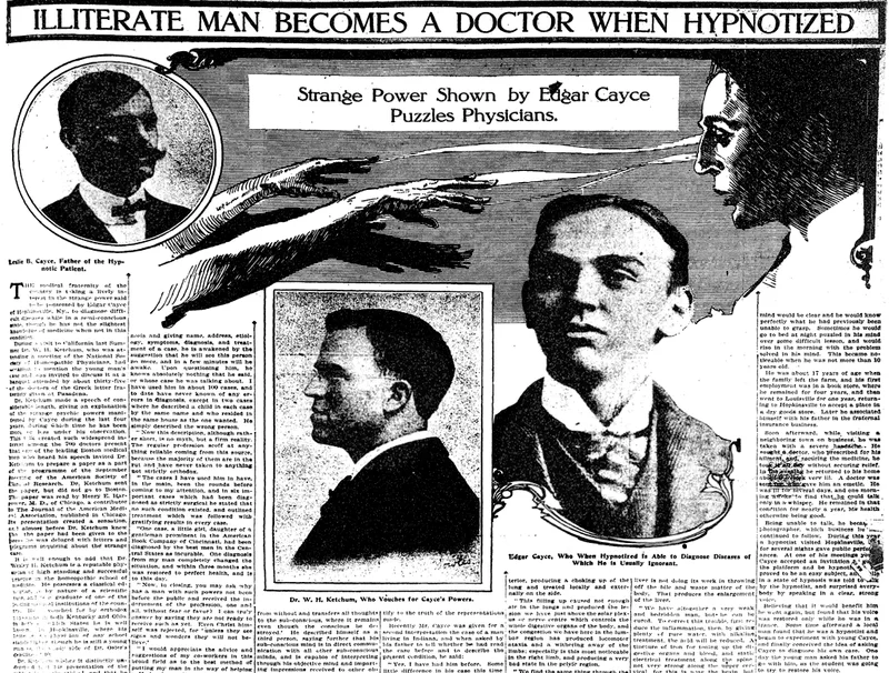 Статья The New York Times о Кейси, 1910